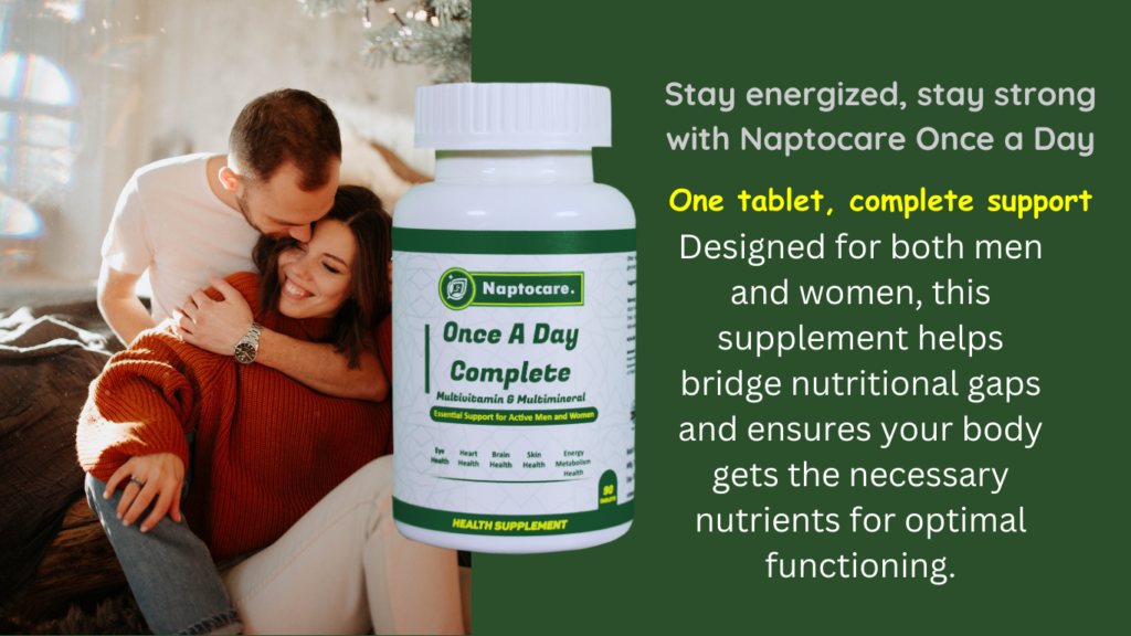 Naptocare one a day complete Multivitamin description