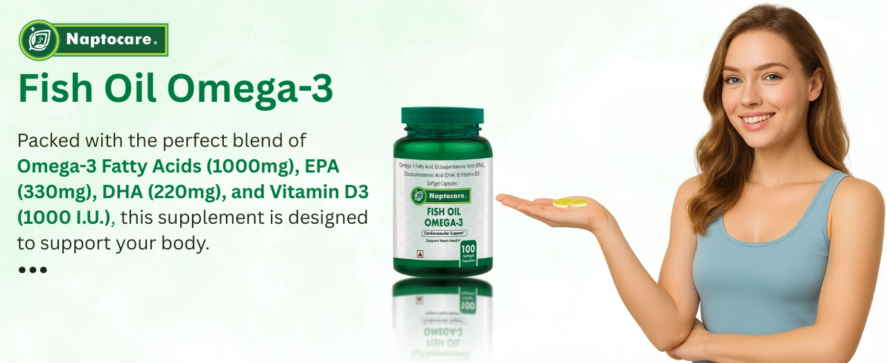 Naptocare Omega-3 Fish Oil Blend